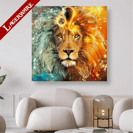 Löwe Sternzeichen LA - 5D DIY Diamond Painting - Kreativsein.shop