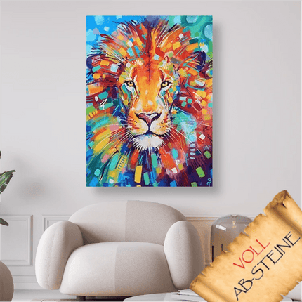 Löwe - Voll AB 5D DIY Diamond Painting - Kreativsein.shop