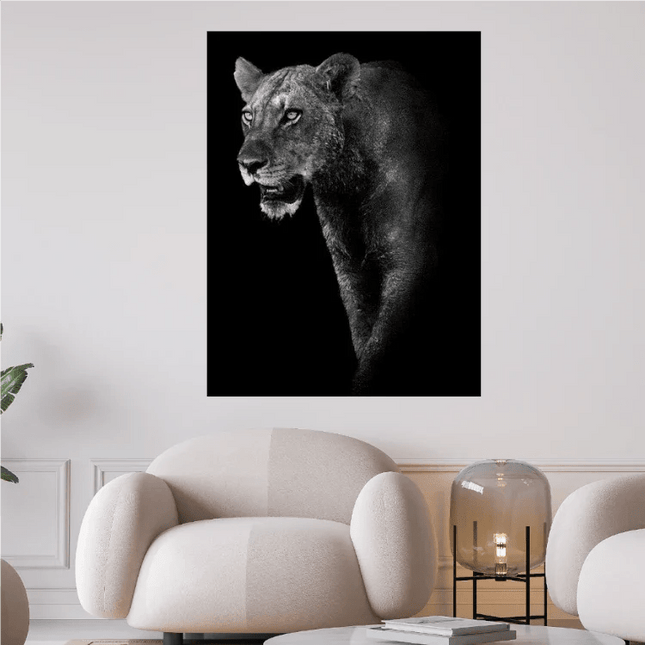 Löwen Dame - 5D DIY Diamond Painting - Kreativsein.shop