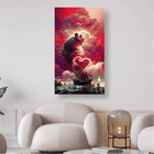 Magic World Rot - Diamond Painting - Kreativsein.shop