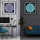 Mandala 5 - Glow in the Dark Diamond Painting - Kreativsein.shop