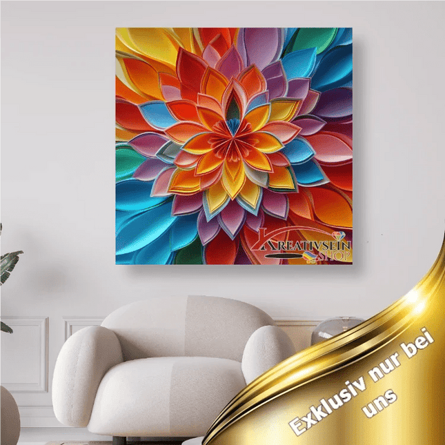 Mandala 6 - 5D DIY Diamond Painting - Kreativsein.shop