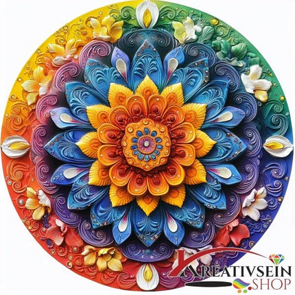 Mandala 8 - 5D DIY Diamond Painting - Kreativsein.shop