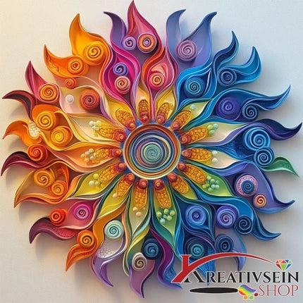 Mandala 9 - 5D DIY Diamond Painting - Kreativsein.shop