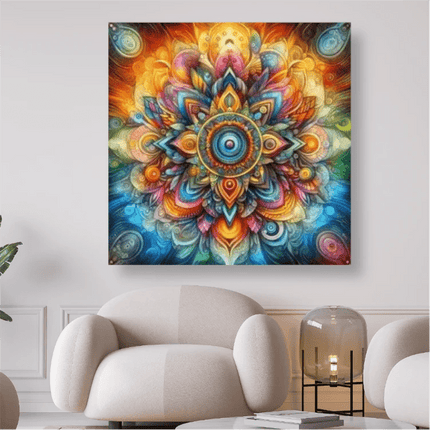 Mandala Blume - 5D DIY Diamond Painting - Kreativsein.shop