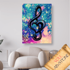 Notenschlüssel der Liebe - Voll AB 5D DIY Diamond Painting - Kreativsein.shop