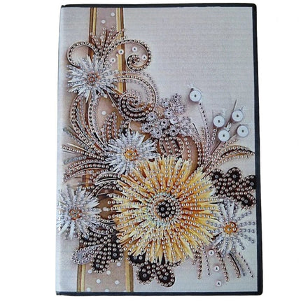 Notizbuch A5 Blumen - Diamond Painting - Kreativsein.shop