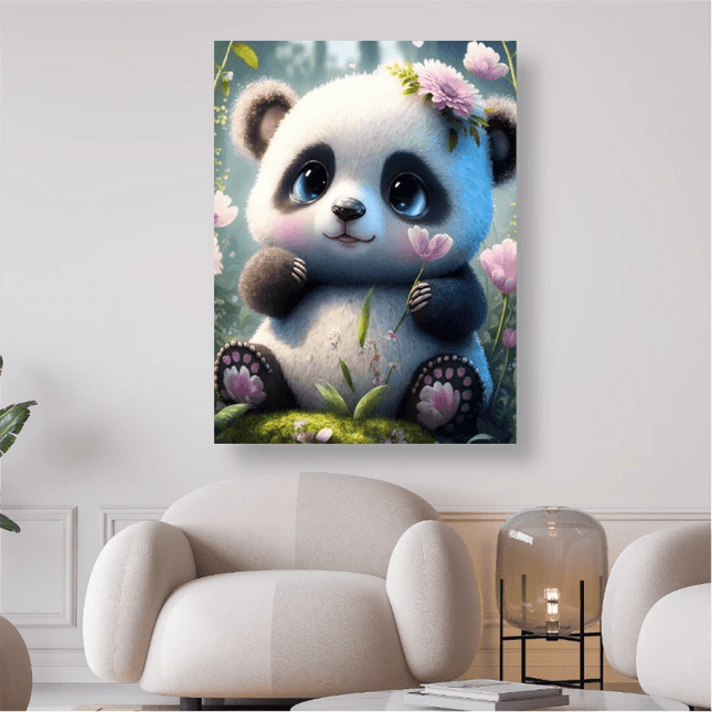 Pan der kleine Pandabär - 5D DIY Diamond Painting - Kreativsein.shop
