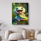 Salti der Schlangendino - 5D DIY Diamond Painting - Kreativsein.shop