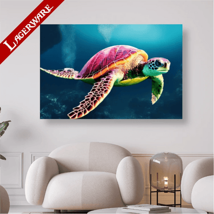 Schildkröte 50x75cm 50 Farben - VOLL AB 5D DIY Diamond Painting - Kreativsein.shop