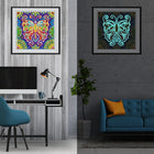 Schmetterling - Glow in the Dark Diamond Painting - Kreativsein.shop