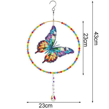 Schmetterling Windspiel - Diamond Painting - Kreativsein.shop