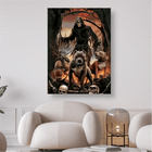 Sensenmann mit Hunden - 5D DIY Diamond Painting - Kreativsein.shop