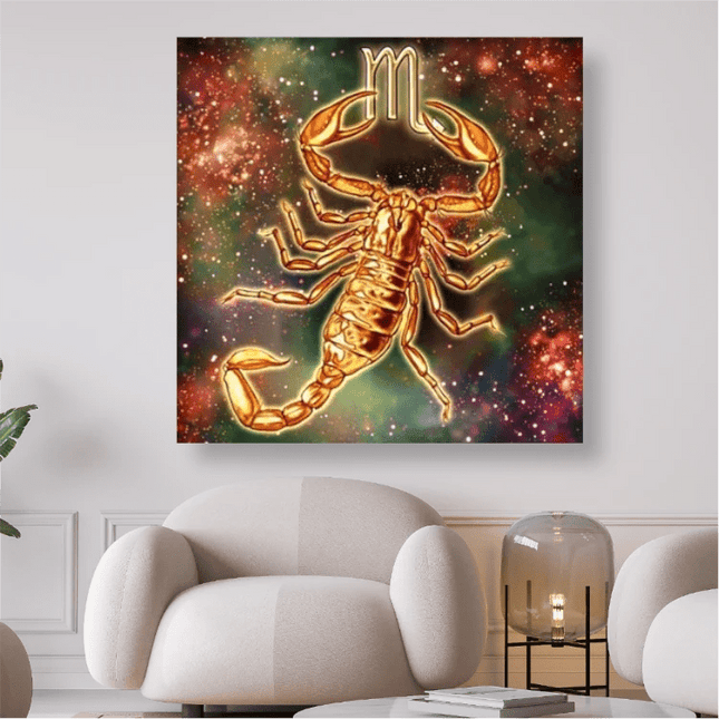 Skorpion Sternzeichen - 5D DIY Diamond Painting - Kreativsein.shop