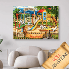 Spielplatz für Hunde - Voll AB 5D DIY Diamond Painting - Kreativsein.shop