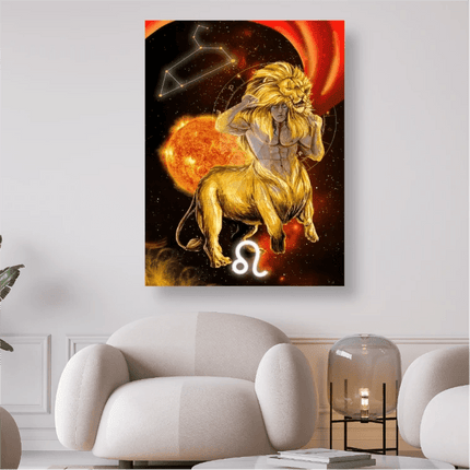 Sternzeichen Löwe - 5D DIY Diamond Painting - Kreativsein.shop