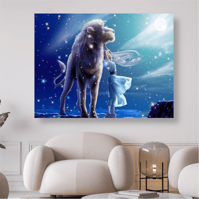 Sternzeichen Löwe - 5D DIY Diamond Painting - Kreativsein.shop