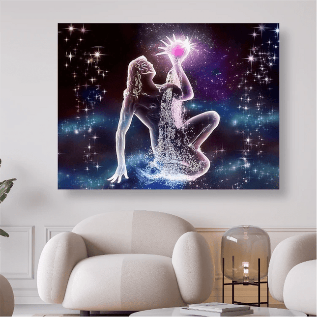 Sternzeichen Wassermann - 5D DIY Diamond Painting - Kreativsein.shop