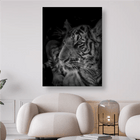 Tiger in schwarz weiss - 5D DIY Diamond Painting - Kreativsein.shop