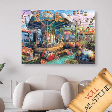 Verlassener Vergnügungspark - Voll AB 5D DIY Diamond Painting - Kreativsein.shop