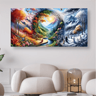 Vier Jahreszeiten - 5D DIY Diamond Painting - Kreativsein.shop