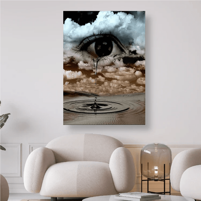 Weinendes Auge - 5D DIY Diamond Painting - Kreativsein.shop