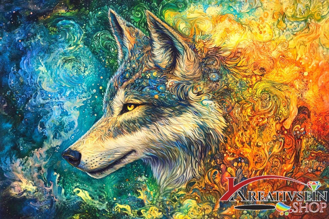 Wolf - 5D DIY Diamond Painting - Kreativsein.shop