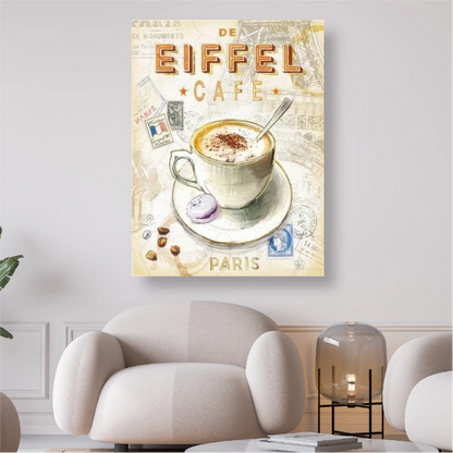 De Eiffel Cafe - 5D DIY Diamond Painting - Diamond Painting Shop - Schweiz