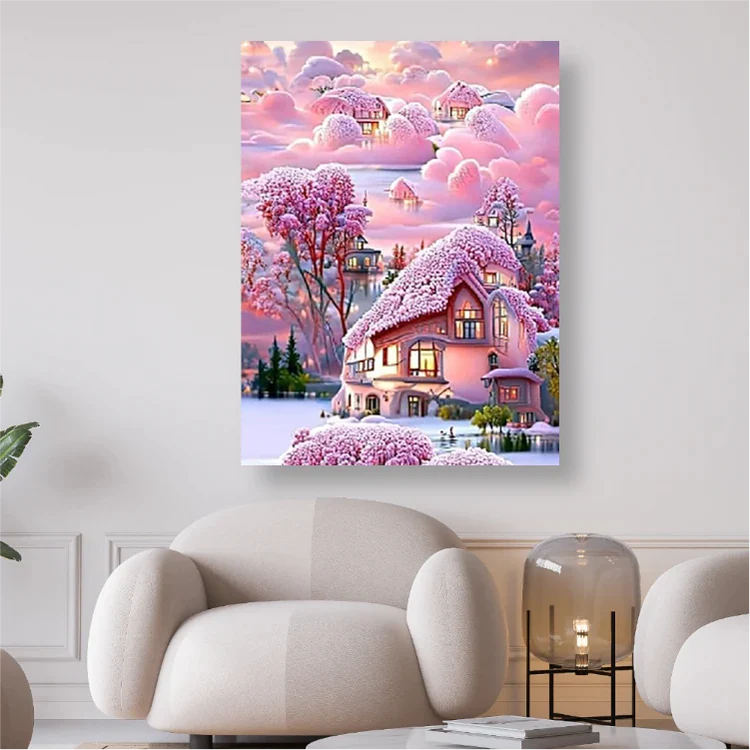 Magic World Pink - Diamond Painting - Diamond Painting Shop - Schweiz